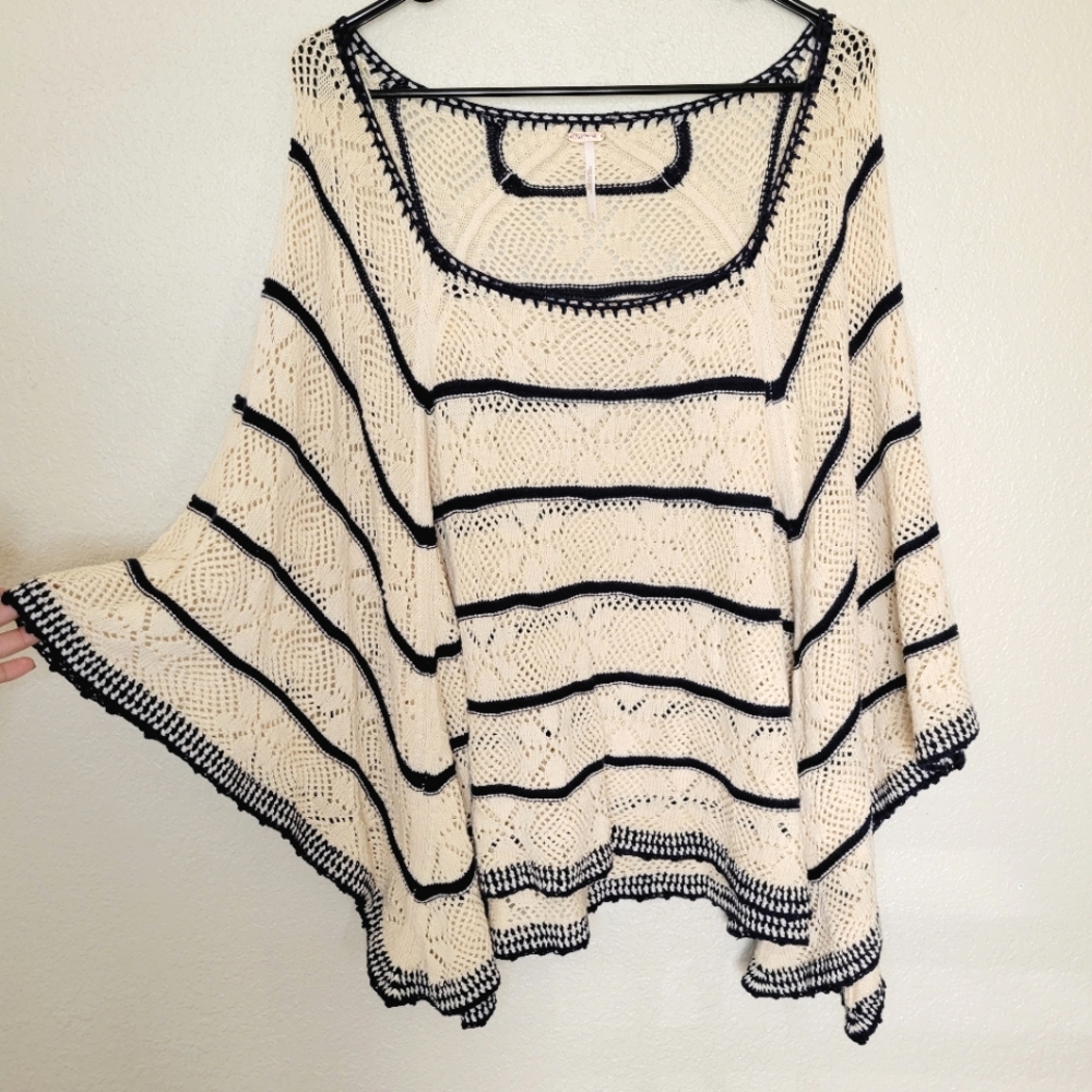 Free people crochet blouse